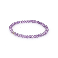 Pulsera Cristal #4 Lila - comprar online