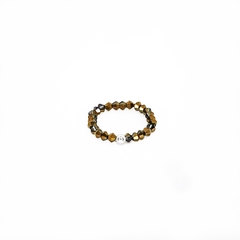 Anillo De Cristal #2 Dorado Tornasol - comprar online