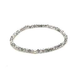 Pulsera Cristal #2 Plateada