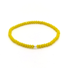 Pulsera Cristal #3 Amarillo