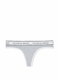 Talle: S Victoria's Secret Logo Cotton Thong Panty - comprar online