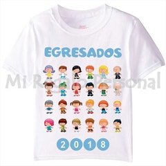 Remeras talle: 0 a 18. Podes Personalizarla!