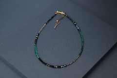 Art.2321 Set de tres collares en combinación Colette gold verde Ingles. en internet