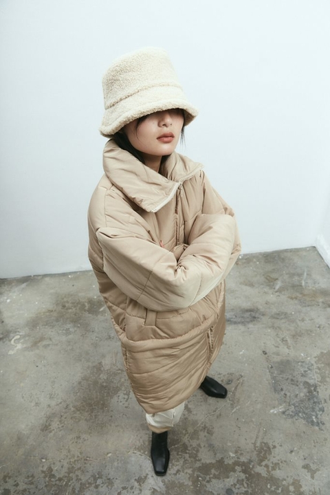 PUFFER CHLOE CAMEL