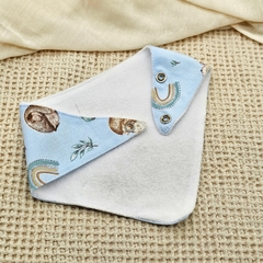 Babero Bandana "ZORRITO CELESTE" - Baby Room - Mamá y Bebé