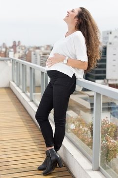 Jean/pantalón maternal "KTCH NEGRO" - comprar online