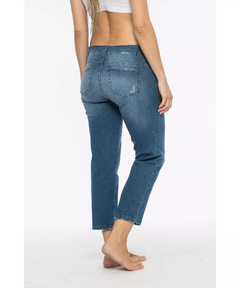 Jean Maternal "MANSO CROPPED" - tienda online