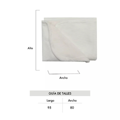 Manta Polar Soft " OSLO NATURAL" - tienda online