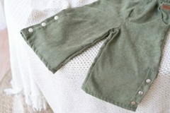 Pantalón palazo Amelia verde en internet