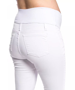 Pantalón Maternal "ROLO BLANCO" - comprar online