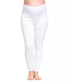 Pantalón Maternal "ROLO BLANCO" - tienda online