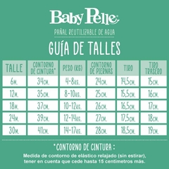 Pañal ecológico para el agua "PINITOS" - Baby Room - Mamá y Bebé