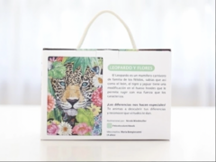 Rompecabezas Leopardos y flores - comprar online