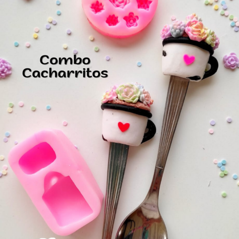 COMBO Cacharritos - 2 Moldes