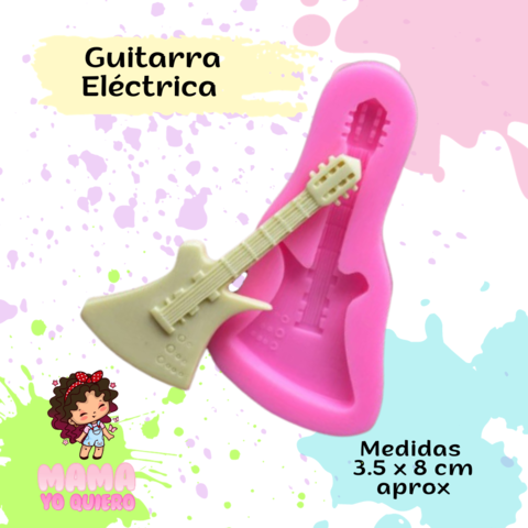 Molde Silicona Guitarra