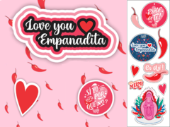 Stickers Empanadita! - comprar online