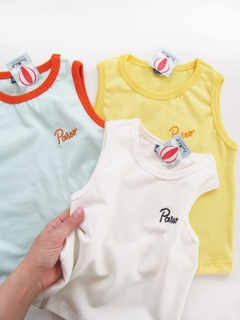 Musculosa Paseo crudo bebés - discontinuo - Pambokids