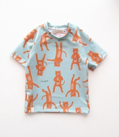 Remera de agua Ritmo kids - discontinuo - Pambokids