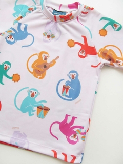 Remera de agua Monitos kids - comprar online