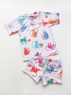 Short de baño Monitos bebés - Pambokids