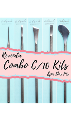 COMBO REVENDA COM 10 KITS SPA DOS PÉS