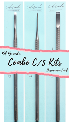 COMBO REVENDA COM 5 KITS DESENCRAVA FÁCIL