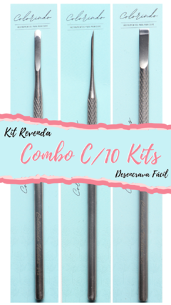 COMBO REVENDA COM 10 KITS DESENCRAVA FÁCIL