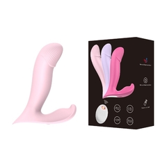 VIBRADOR PUNTO G A CONTROL REMOTO 14.8 CM RECARGABLE AAD1038