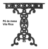 Conjunto Mesa Vila Rica completo - comprar online