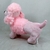 Cachorro Pelúcia Poodle Rosa 36 Cm Comprimento - comprar online