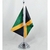 Bandeira Mesa Dupla Face Jamaica 29 Cm Alt (mastro) - comprar online