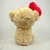 Urso Pelúcia Com Balão Vermelho 27 Cm - comprar online