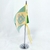 Bandeira Brasil Império 1822/1889 15cm Alt. (mastro) - comprar online