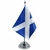 Bandeira Mesa Dupla Face Escócia 29 Cm Alt (mastro)