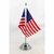 Bandeira Mesa Estados Unidos C Mastro 29 Cm Altura (20x14cm) - comprar online