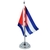 Bandeira Mesa Cuba Dupla Face Mastro Com Mastro 29 Cm - comprar online