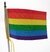 Bandeira de Mesa Glbt Orgulho Gay 15 cm - Loja do Caue - O presente ideal você encontra aqui!
