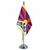 Mini Bandeira De Mesa Do Tibet Poliéster 15 Cm (mastro)
