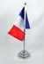 Bandeira Mesa Dupla Face França Com Mastro De 29 Cm - comprar online
