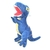 Dinossauro Pelúcia Com Ventosa Azul 27 Cm Antialérgico - comprar online