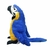 Arara Azul Pelúcia 30 Cm Altura Papagaio - comprar online