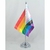 Bandeira Mesa 29 Cm (mastro) Progress Gay - Gls - Lgbt - comprar online