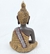 Estátua De Buda Hindu Dourado Resina 12 Cm Altura Marrom Esc - comprar online