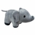 Elefante De Pelúcia Cinza 24 Cm Comp. Linha Baby Lavável