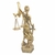 Estátua Deusa Dama Justiça 14 Cm Dourado Brilho Mres-j01 - comprar online