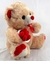 Urso De Pelúcia 30CM Altura Cestinha Amor - comprar online