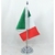Bandeira De Mesa Itália Com Mastro 29 Cm Altura - comprar online