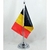 Bandeira Mesa Dupla Face Bélgica 29 Cm Alt (mastro) - comprar online