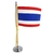 Mini Bandeira de Mesa da Tailândia 15 cm Poliéster