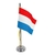 Mini Bandeira de Mesa da Países Baixos 15 cm Poliéster